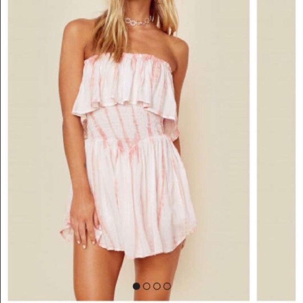 Blue life festival romper